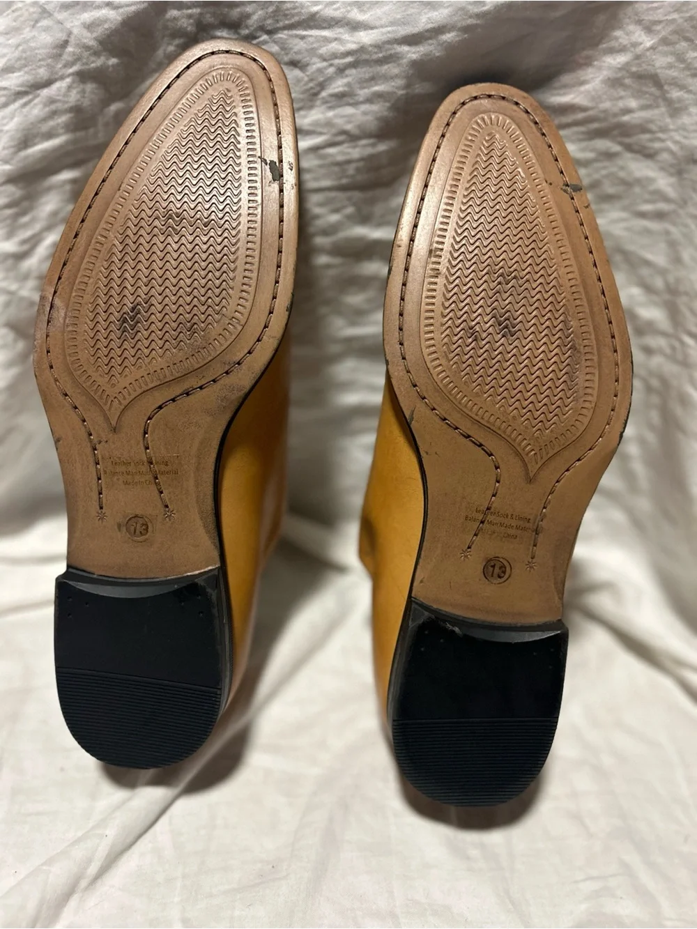 Adolfo Tan Leather Lace-Up Oxford Dress Shoes
